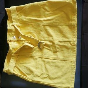 Yellow skirt- girls  size 13/14 - forever 21